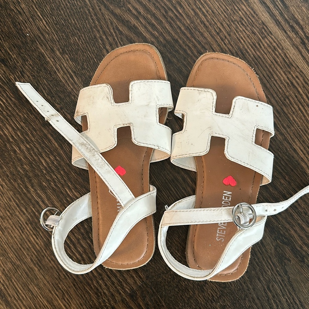 Steve Madden Girls Haydin Flat Sandals size 13